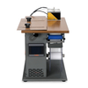 Saugetikettiermaschine mit flacher Oberfl&auml;che